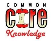 Common Core Knowledge. Apple core is being used as the O in core.